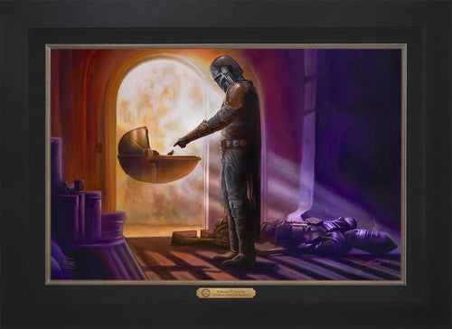 The Mandalorian ™ - Turning Point Wall Art by Thomas Kinkade Studios Estate Edition Canvas 18