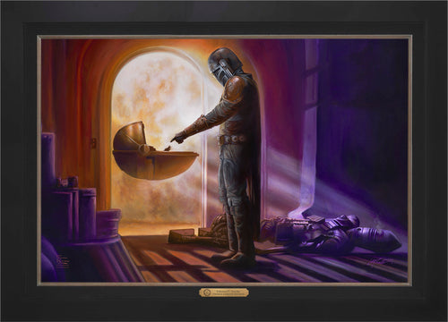 The Mandalorian ™ - Turning Point Wall Art by Thomas Kinkade Studios Estate Edition Canvas 24