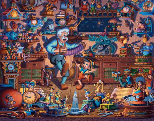 Pinocchio Wall Art by Eric Dowdle Canvas Gallery Wrap 11