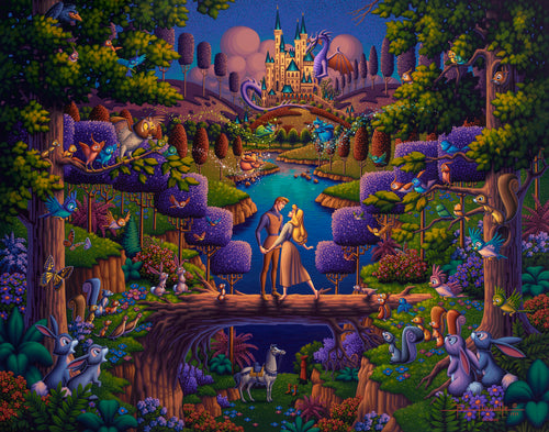 Sleeping Beauty - The Power of Love Wall Art by Eric Dowdle Canvas Gallery Wrap 11