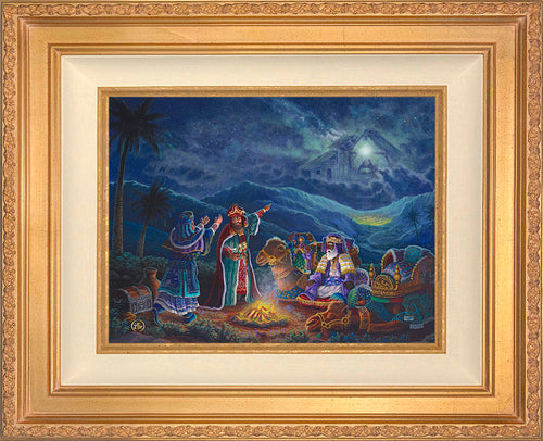 The Three Wisemen Wall Art by Zac Kinkade Standard Number Canvas 12