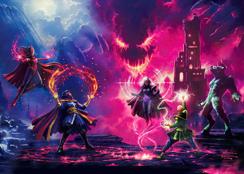 Doctor Strange vs. The Dark Despot Wall Art by Thomas Kinkade Studios Canvas Gallery Wrap 10