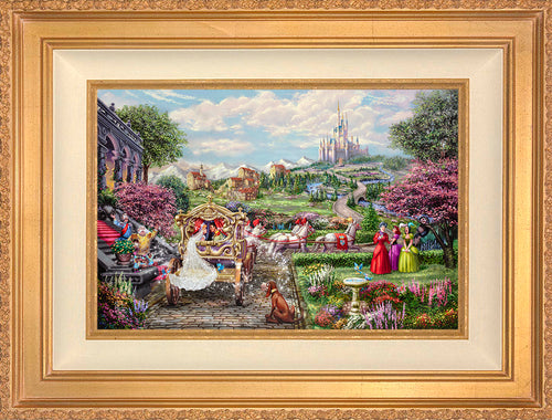 Disney Cinderella Happily Ever After Wall Art by Thomas Kinkade Studios Standard Number Canvas 12