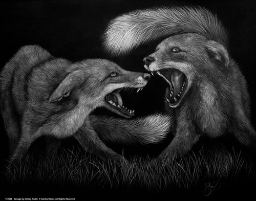 Savage Wall Art By Ashley Rader