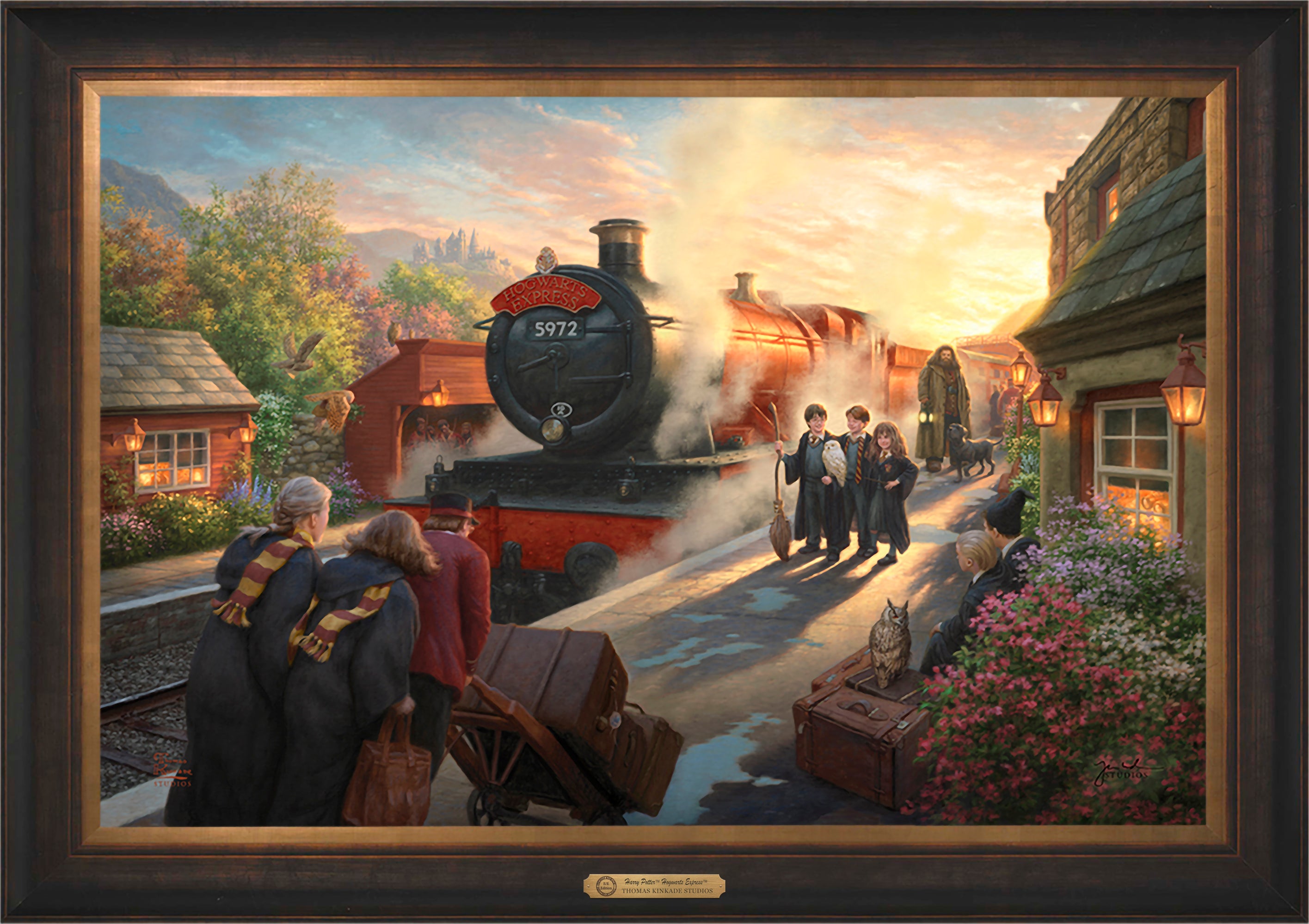 Harry Potter™ Hogwarts Express™ Wall Art by Thomas Kinkade Studios Estate Edition Canvas 24