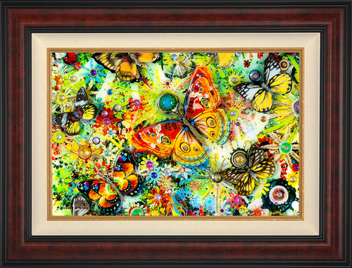 Butterfly Nectar Chase Wall Art by Robert Swedroe