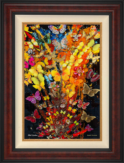 Feu D Artifice Papillon Wall Art by Robert Swedroe