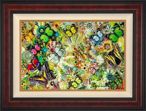 Butterfly Oasis Wall Art by Robert Swedroe