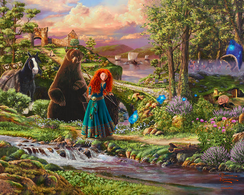 Disney/Pixar Brave Wall Art by Thomas Kinkade Studios Canvas Gallery Wrap 8