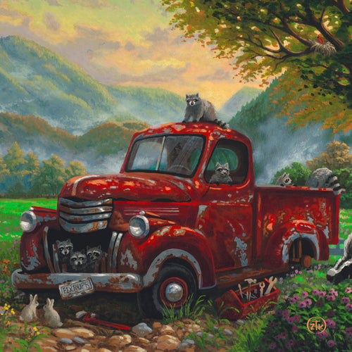 Mountain Mechanics Wall Art by Zac Kinkade Canvas Gallery Wrap 14