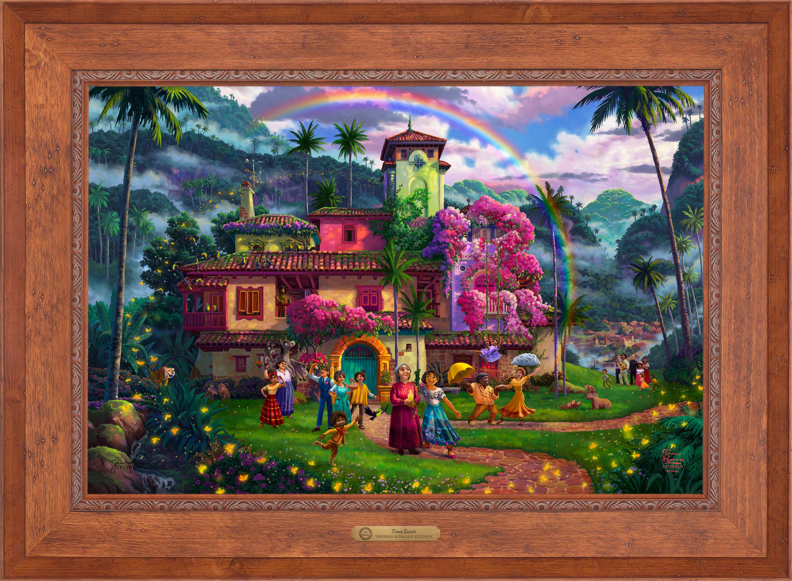 Disney Encanto Wall Art by Thomas Kinkade Studios Estate Edition Canvas 24