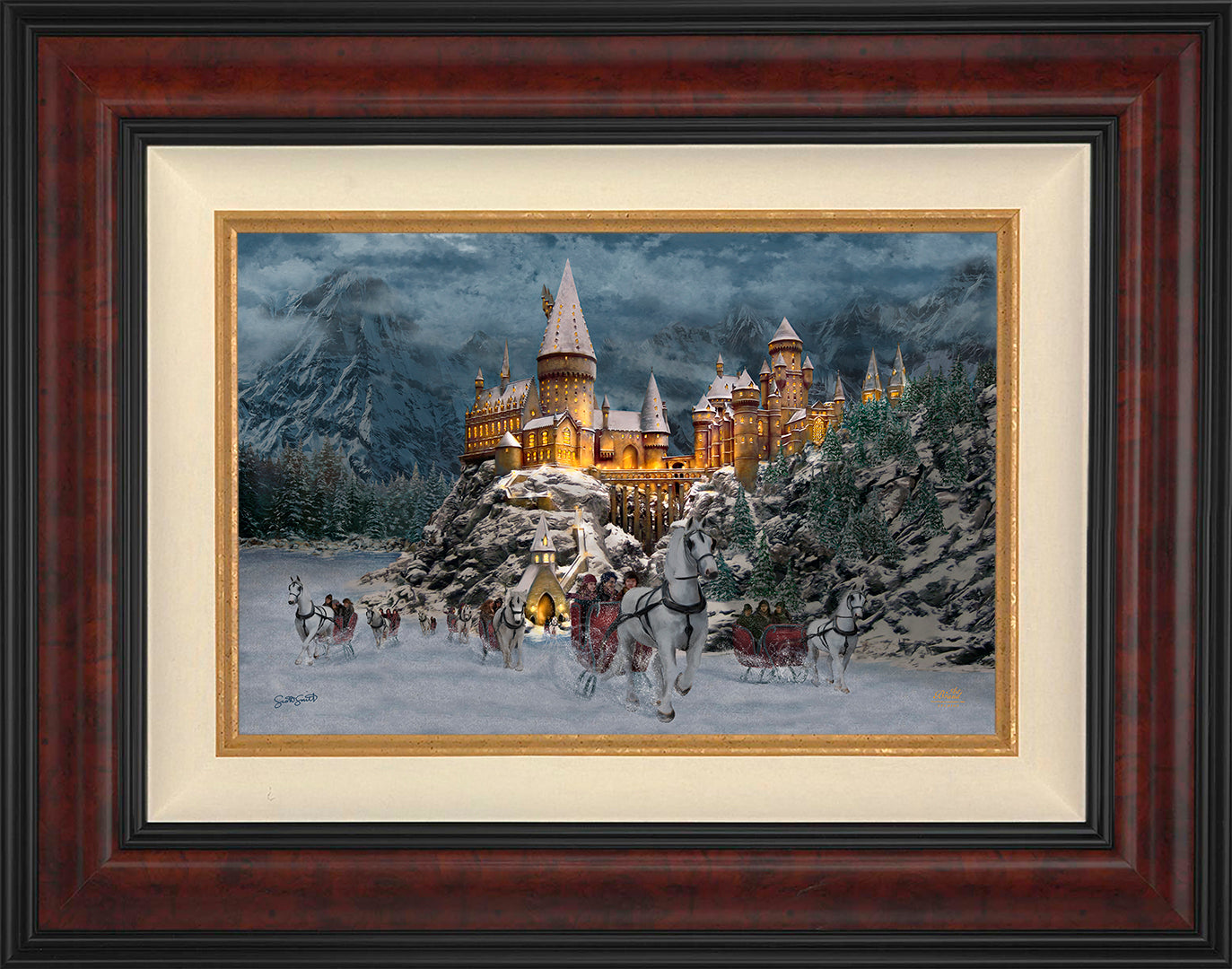 Hogwarts™ Castle in Winter Wall Art by Scott Smith - 12