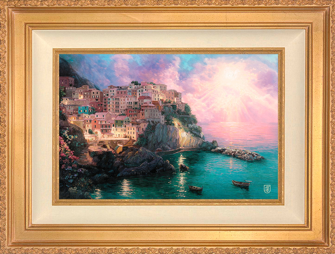 Manarola at Twilight Wall Art By Francisco Caballero