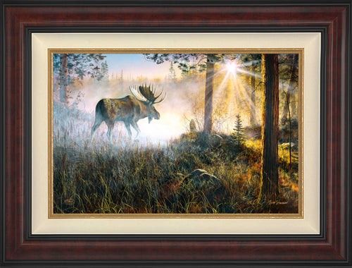 Walk In The Mist Wall Art By Jim Hansel