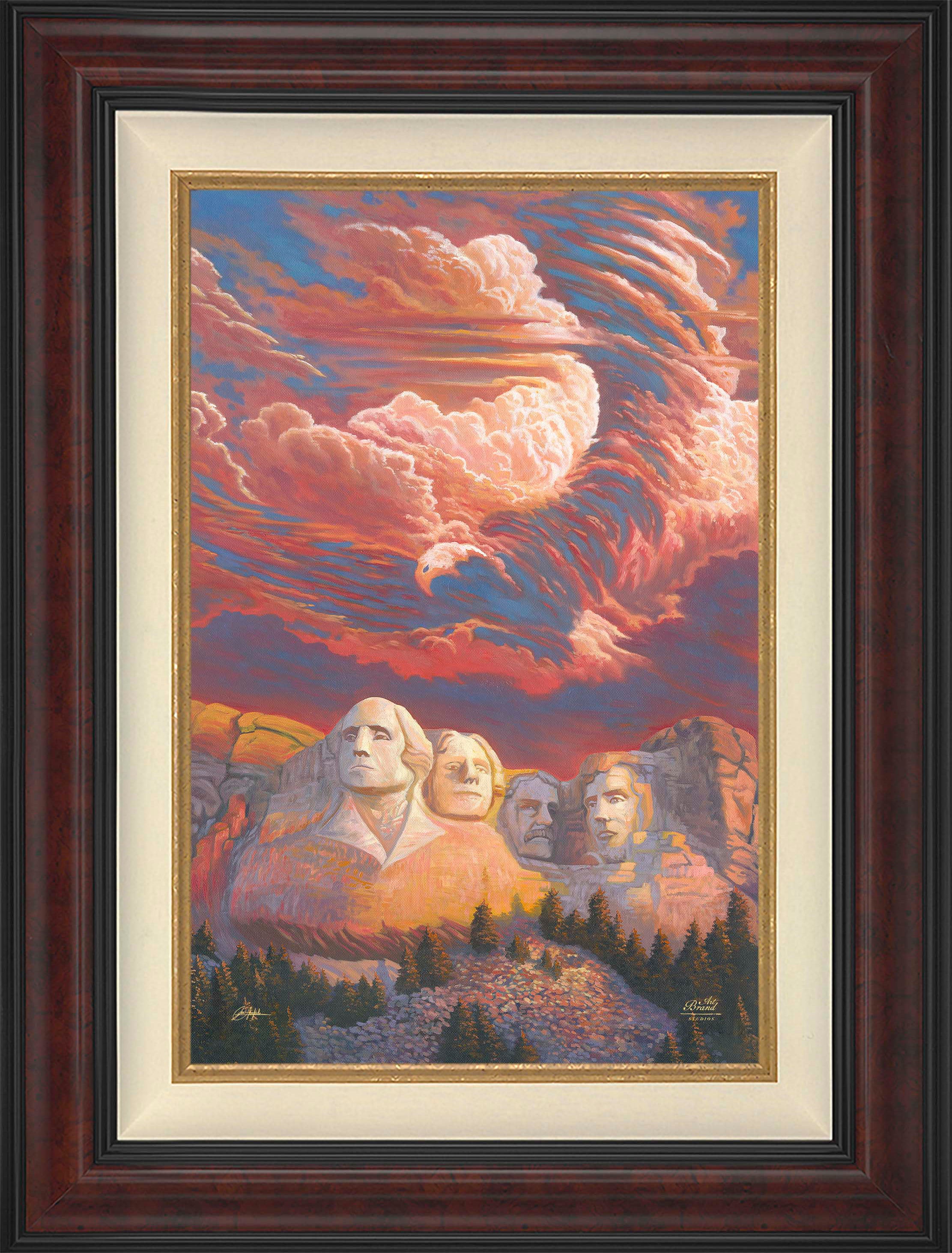 Spirit of Mt. Rushmore Wall Art By Zac Kinkade