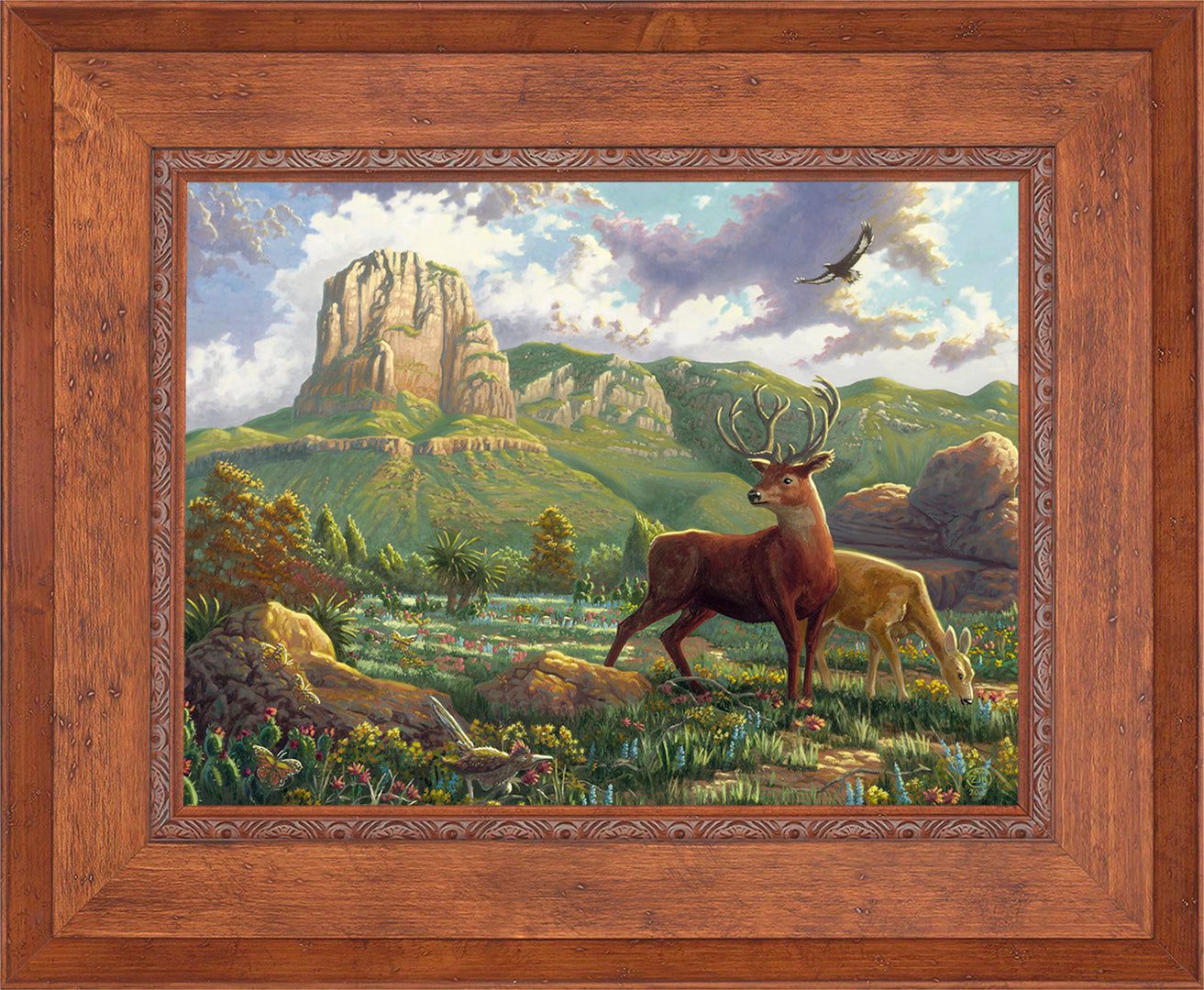 Spirit of Guadalupe Wall Art by Zac Kinkade Standard Number Canvas 18