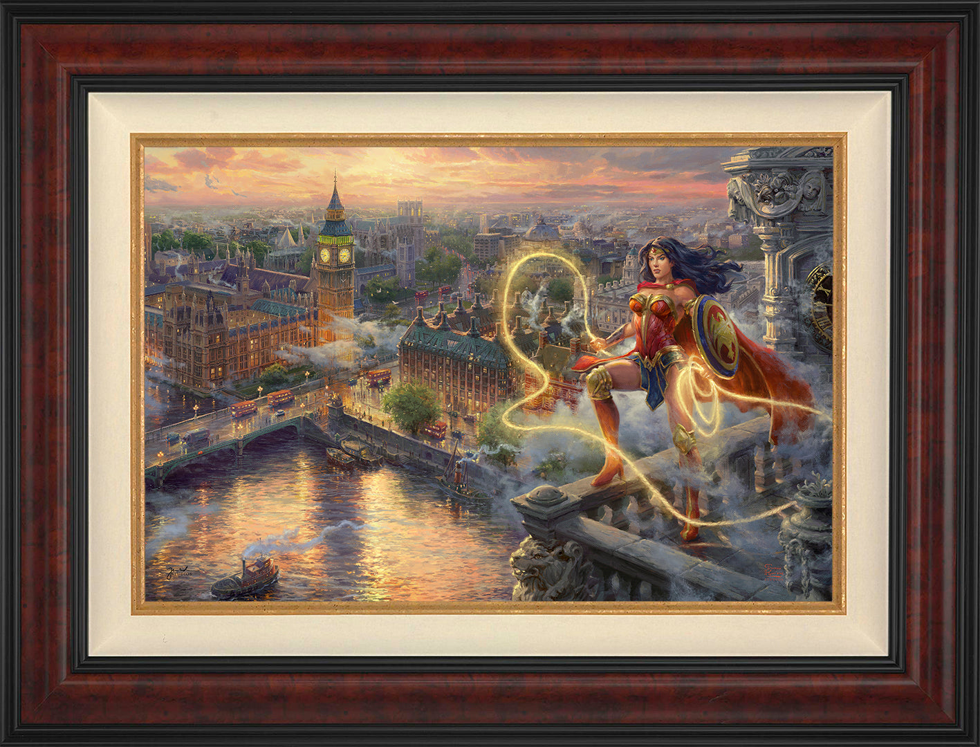 Wonder Woman™ - Lasso of Truth Wall Art by Thomas Kinkade Studios Standard Number Canvas 18