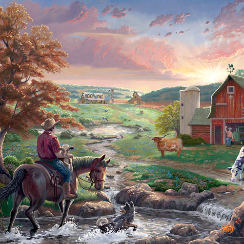 Deep in the Heart Wall Art by Zac Kinkade Canvas Gallery Wrap 14