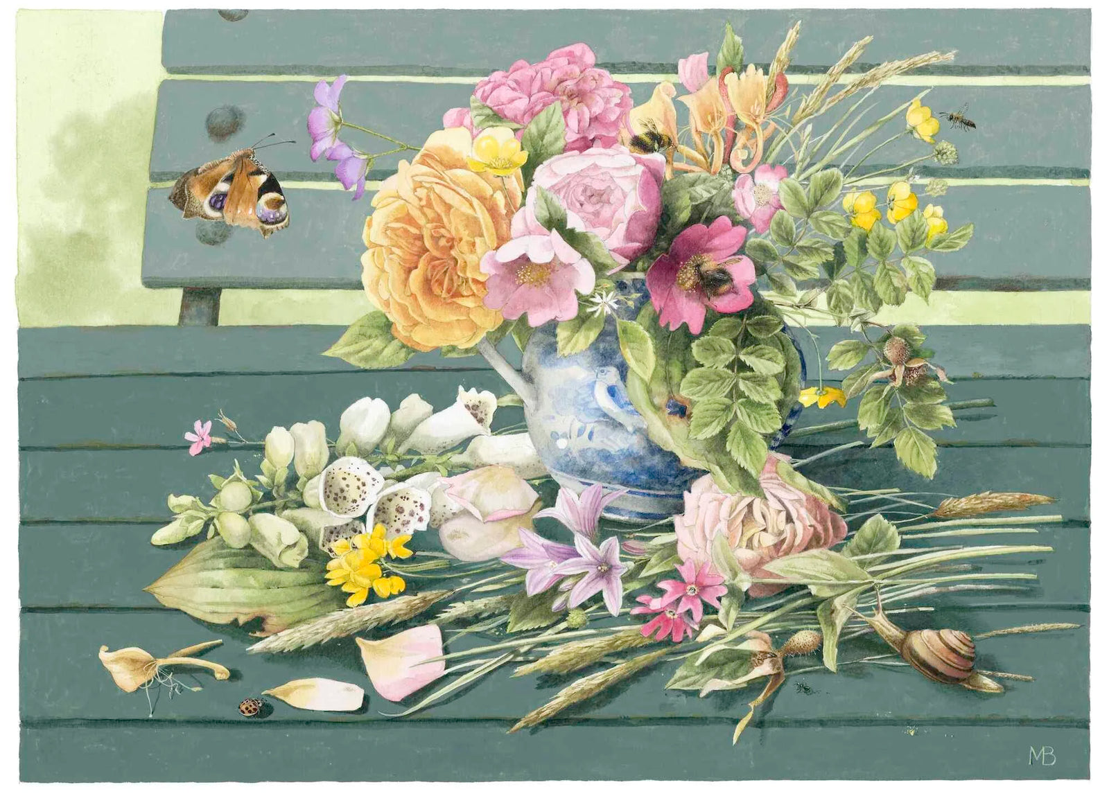 Flowers on the Table - Marjolein Bastin
