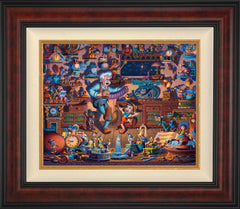Pinocchio Wall Art by Eric Dowdle Standard Number Canvas 16" x 20" Gallery Burl