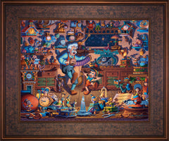 Pinocchio Wall Art by Eric Dowdle Standard Number Canvas 16" x 20" Gallery Bronze