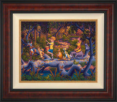 Winnie the Pooh - A Heroes Parade Wall Art by Eric Dowdle Standard Number Canvas 16" x 20" Gallery Burl