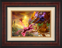 Black Panther Wall Art by Thomas Kinkade Studios Standard Number Canvas 12" x 18" Gallery Burl
