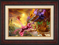 Black Panther Wall Art by Thomas Kinkade Studios Standard Number Canvas 18" x 27" Gallery Burl