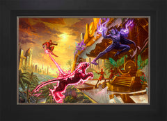 Black Panther Wall Art by Thomas Kinkade Studios Standard Number Canvas 18" x 27" Modern Black