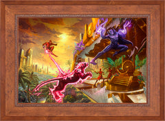 Black Panther Wall Art by Thomas Kinkade Studios Standard Number Canvas 24" x 36" Rustic Andalucian