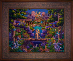 Sleeping Beauty - The Power of Love Wall Art by Eric Dowdle Standard Number Canvas 16" x 20" Gallery Bronze