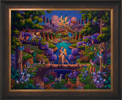 Sleeping Beauty - The Power of Love Wall Art by Eric Dowdle Standard Number Canvas 24" x 30" Estate Bronze