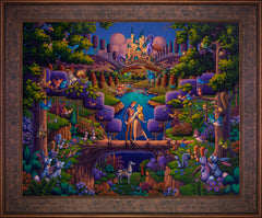 Sleeping Beauty - The Power of Love Wall Art by Eric Dowdle Standard Number Canvas 24" x 30" Gallery Bronze