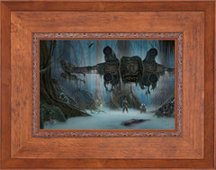 Do. Or do not. There is no try. Wall Art by Thomas Kinkade Studios Standard Number Canvas 12" x 18" Rustic Andalucian