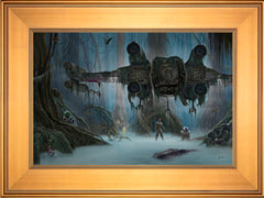Do. Or do not. There is no try. Wall Art by Thomas Kinkade Studios Standard Number Canvas 12" x 18" Gallery Gold