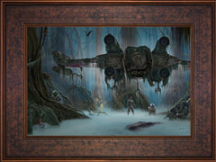Do. Or do not. There is no try. Wall Art by Thomas Kinkade Studios Standard Number Canvas 12" x 18" Gallery Bronze