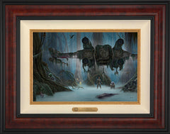 Do. Or do not. There is no try. Wall Art by Thomas Kinkade Studios Estate Edition Canvas 12" x 18" Gallery Burl