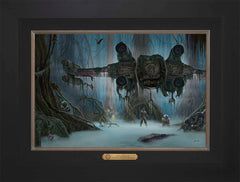 Do. Or do not. There is no try. Wall Art by Thomas Kinkade Studios Estate Edition Canvas 12" x 18" Modern Black