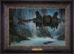 Do. Or do not. There is no try. Wall Art by Thomas Kinkade Studios Estate Edition Canvas 12" x 18" Cabernet