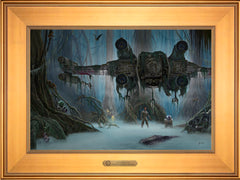 Do. Or do not. There is no try. Wall Art by Thomas Kinkade Studios Estate Edition Canvas 12" x 18" Gallery Gold