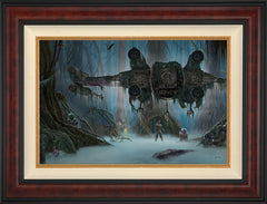 Do. Or do not. There is no try. Wall Art by Thomas Kinkade Studios Standard Number Canvas 18" x 27" Gallery Burl