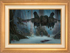Do. Or do not. There is no try. Wall Art by Thomas Kinkade Studios Standard Number Canvas 18" x 27" Antique Gold