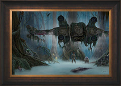 Do. Or do not. There is no try. Wall Art by Thomas Kinkade Studios Standard Number Canvas 18" x 27" Estate Bronze