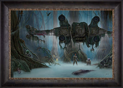 Do. Or do not. There is no try. Wall Art by Thomas Kinkade Studios Standard Number Canvas 18" x 27" Cabernet