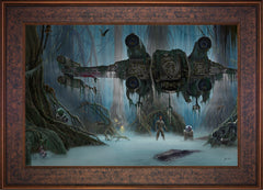 Do. Or do not. There is no try. Wall Art by Thomas Kinkade Studios Standard Number Canvas 18" x 27" Gallery Bronze