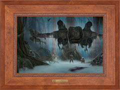 Do. Or do not. There is no try. Wall Art by Thomas Kinkade Studios Estate Edition Canvas 18" x 27" Rustic Andalucian