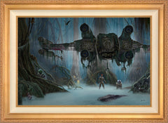 Do. Or do not. There is no try. Wall Art by Thomas Kinkade Studios Standard Number Canvas 24" x 36" Antique Gold
