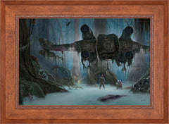 Do. Or do not. There is no try. Wall Art by Thomas Kinkade Studios Standard Number Canvas 24" x 36" Rustic Andalucian