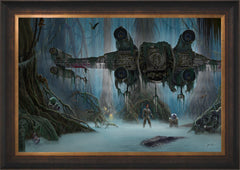 Do. Or do not. There is no try. Wall Art by Thomas Kinkade Studios Standard Number Canvas 24" x 36" Estate Bronze