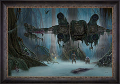 Do. Or do not. There is no try. Wall Art by Thomas Kinkade Studios Standard Number Canvas 24" x 36" Cabernet